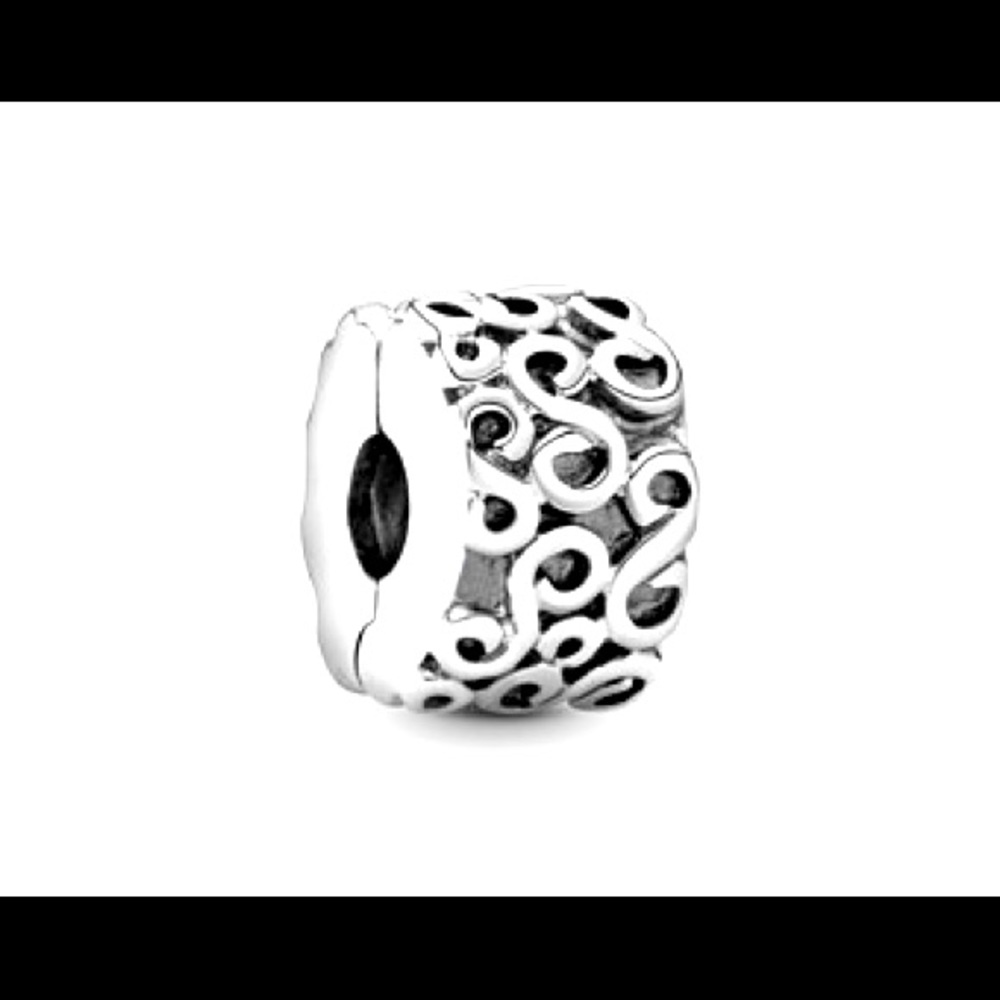 Pandora Swirl Clip Charm